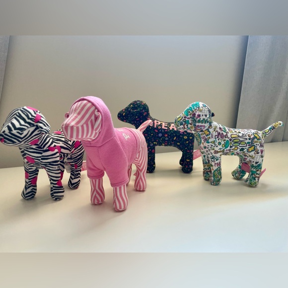 Victoria’s Secret PINK Plush Dogs - Picture 1 of 5
